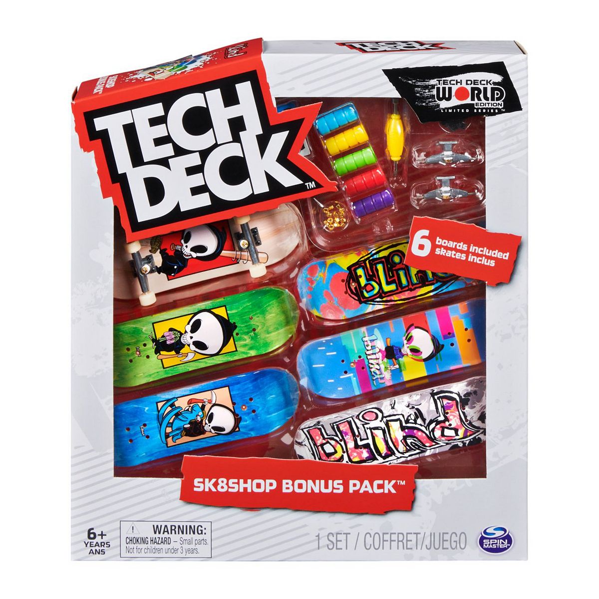 Tech Deck Spinmaster Sk8 Shop Bonus Pack Assorted