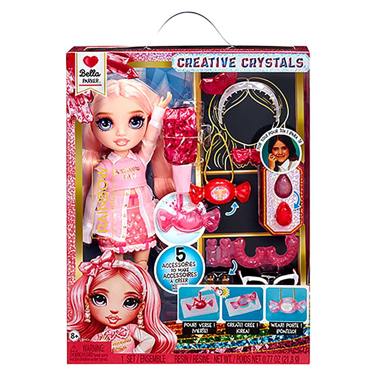 Rainbow High Mga Creative Crystals Fashion Doll Bella