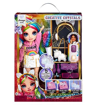 MGA Rainbow High Creative Crystals Fashion Doll Amaya Boots