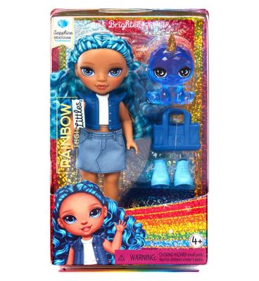MGA Rainbow High Little Dolls Sapphire (blue) Boots