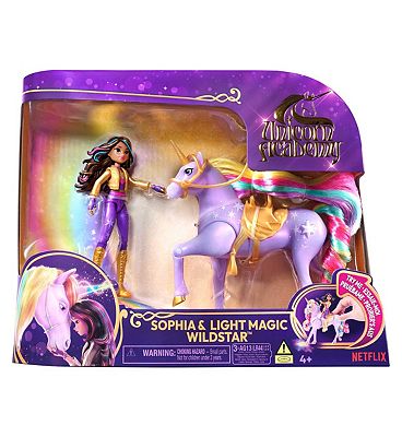 Spinmaster Unicorn Academy Sophia & Lightmagic Wildstar Doll
