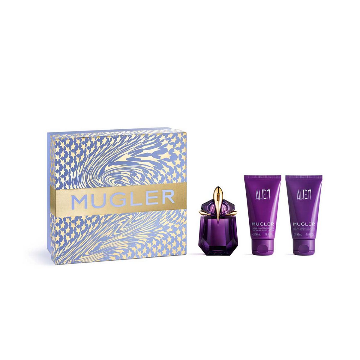 Mugler Alien Eau De Parfum 30ml, Body Lotion 50Ml & Shower Gel Giftset