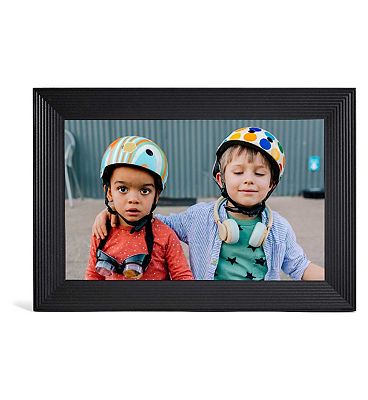 Aura Carver 10.1" Digital Photo Frame Gravel