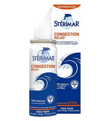 Click to view product details and reviews for Sterimar Congestion Relief Nasal Spray Natural Sea Water Solution 50ml.
