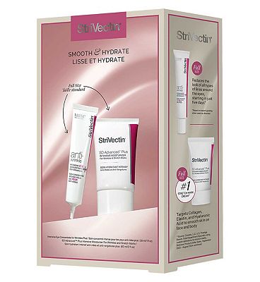 Click to view product details and reviews for Strivectin Smooth And Hydrate Set.