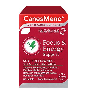 Click to view product details and reviews for Canesmeno Menopause Support Energy Tablets 30s.