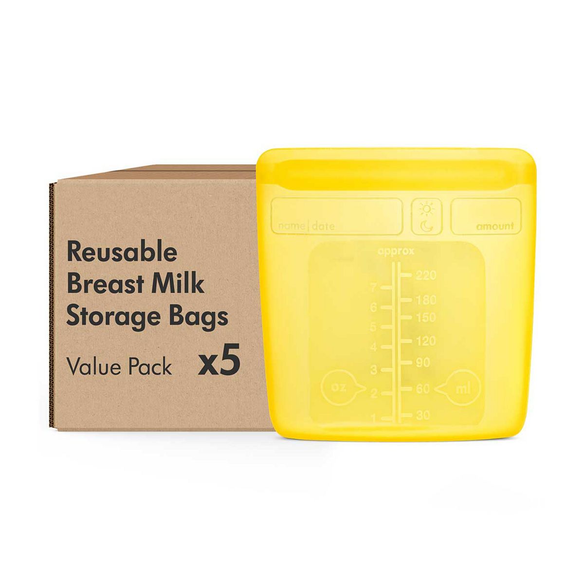 Medela Reusable Breastmilk Storage Bags 5S
