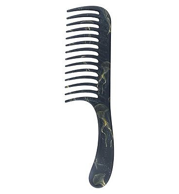 DMAN D28 Navy Future Dusk Wide Tooth Detangling Comb
