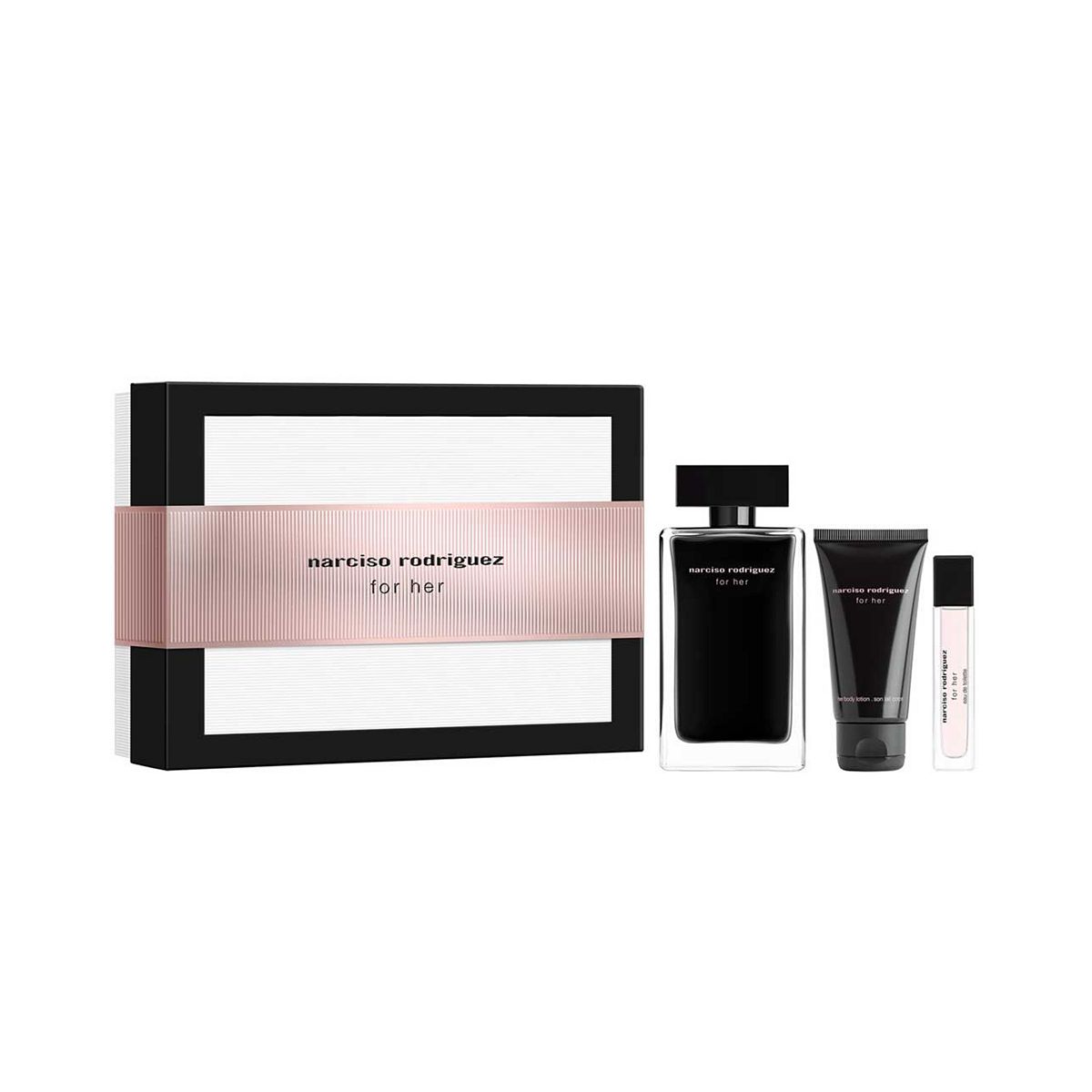 Narciso Rodriguez For Her Eau De Toilette 50Ml Gift Set