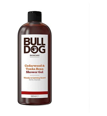 Bulldog Cedarwood & Tonka Bean Shower Gel 500ml