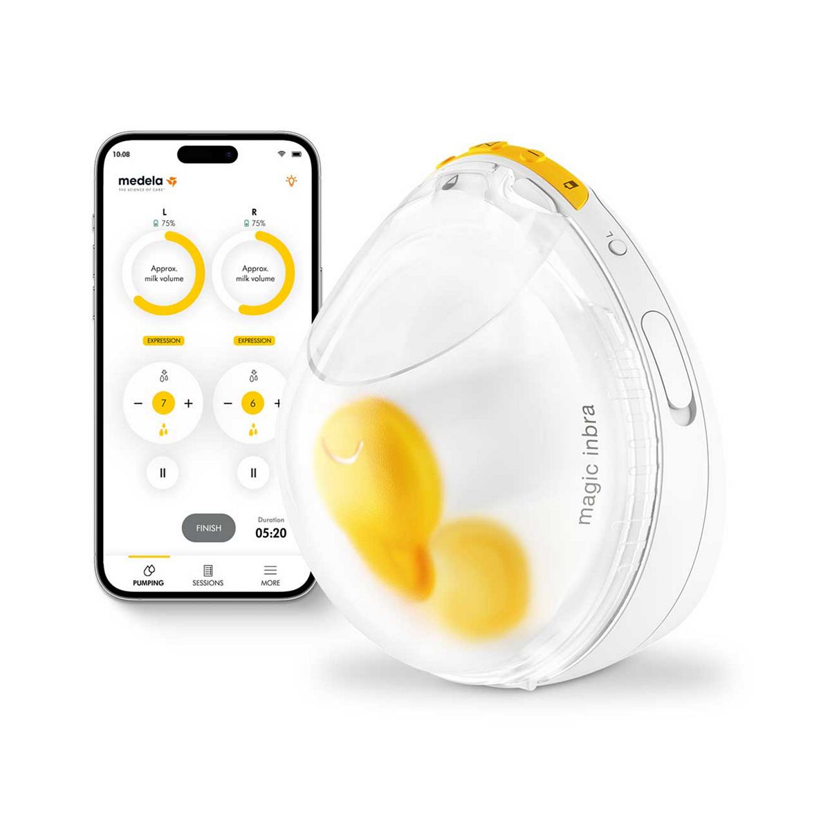 Medela Magic In-Bra Single Electric Wearable Breast Pump