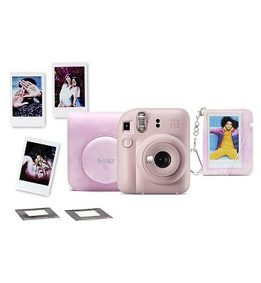 Instax Mini 12 Pink Camera Bundle