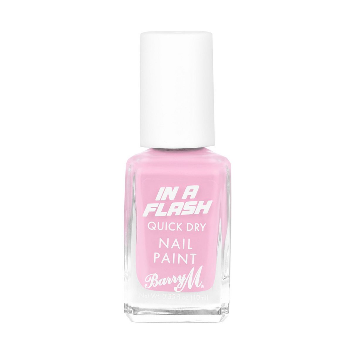 Barry M In A Flash Quick Dry Nail Paint Breezy Blush 10ml