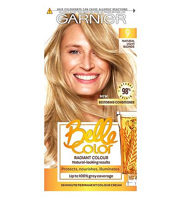 Garnier Belle Color Permanent Hair Dye Natural Light Blonde 9.0 184g