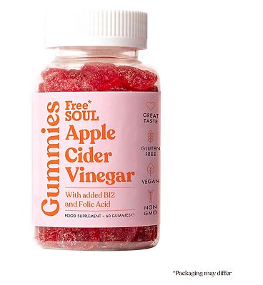 Click to view product details and reviews for Free Soul Apple Cider Vinegar Gummies 60s.