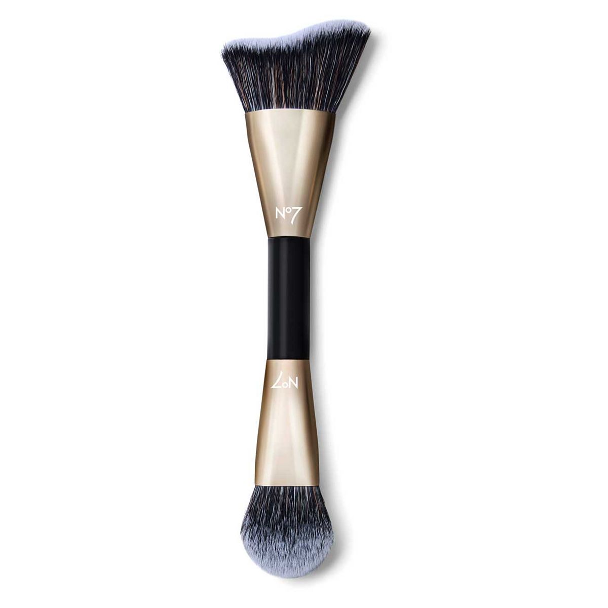No7 Pro Artist The Radiance Duo Dual-Ended Blush And Bronze Brush