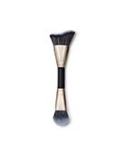 No7 Pro Artist The Radiance Duo Dual-Ended Blush and Bronze Brush