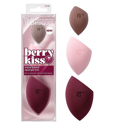 Click to view product details and reviews for Real Techniques Berry Kiss Limited Edition Sponge Trio.