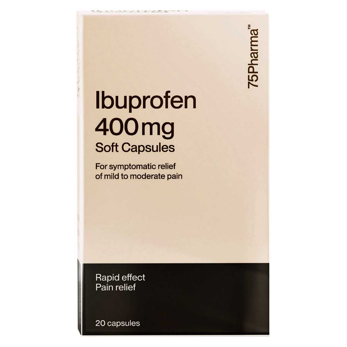 75 Pharma 75Pharma Ibuprofen 400Mg Soft Capsules – 20