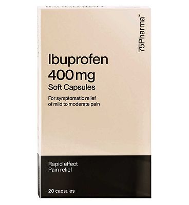 Click to view product details and reviews for 75pharma Ibuprofen 400mg Soft Capsules 20 Capsules.