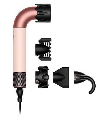 Dyson Supersonic R Hair Dryer Straight To Wavy Ceramic Pink