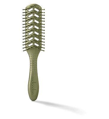 mdlondon Vent Hairbrush Olive Green