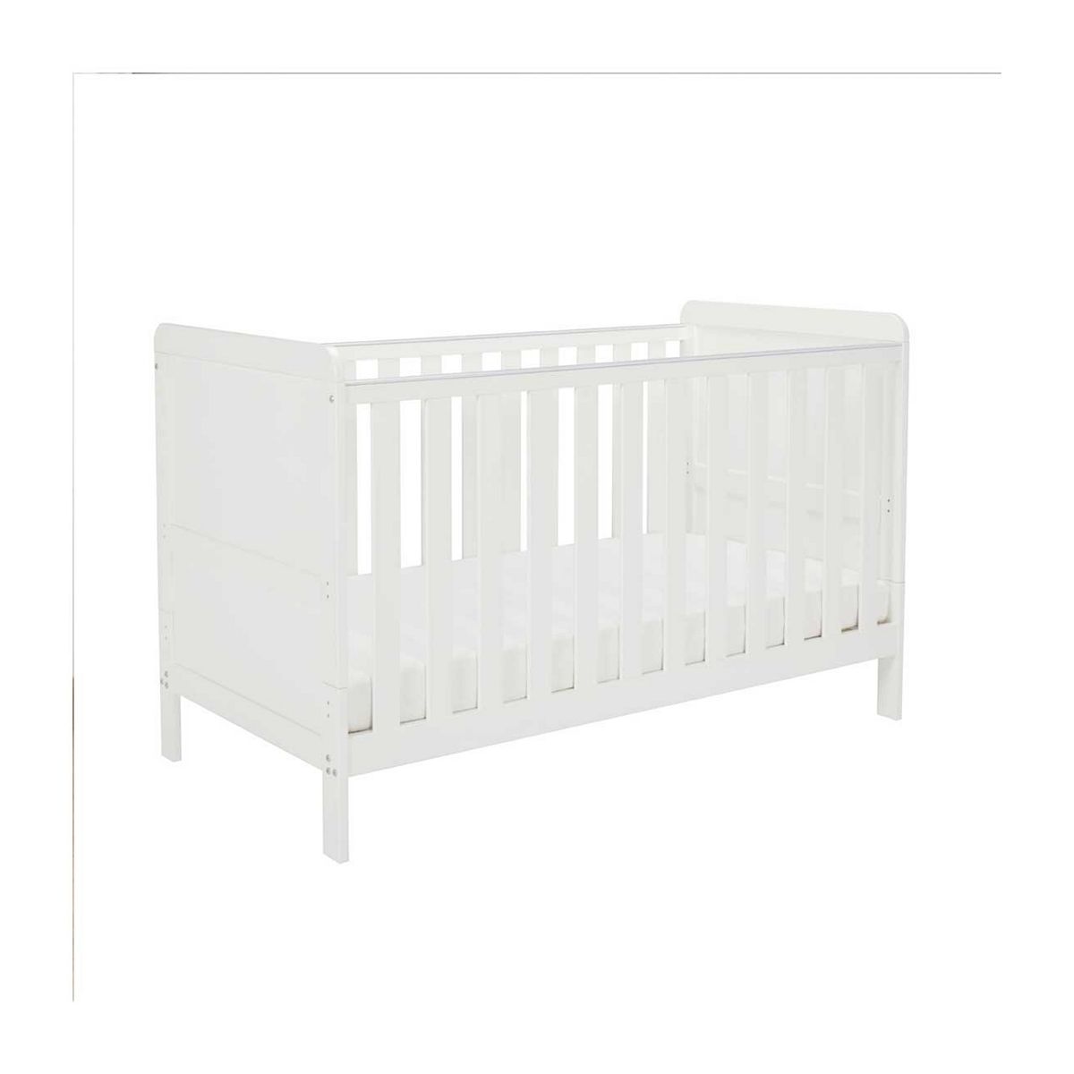 Babymore Caro Urban Cot Bed White