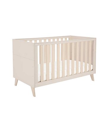 Babymore Dante Cot Bed Cashmere