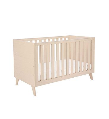 Babymore Dante Cot Bed Natural