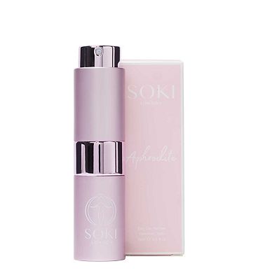 Soki London Aphrodite Eau De Parfum Refillable Travel Spray 15ml