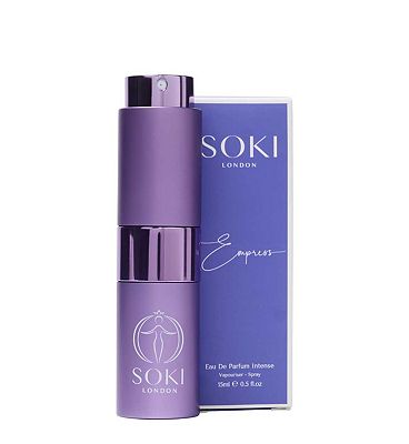 Soki London Empress Eau De Parfum Intense Refillable Travel Spray 15ml