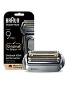 Braun series 9 Cassette Replacement Head 96M Silver