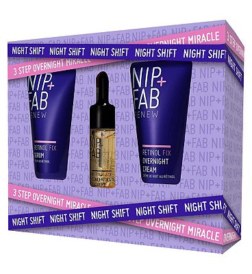 Nip+Fab Retinol Fix Night Shift Trio Set