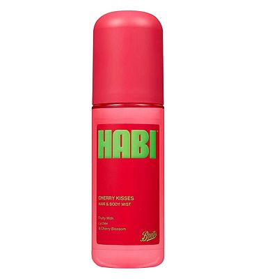 Boots Habi Hair & Body Mist Cherry Kisses 150ml