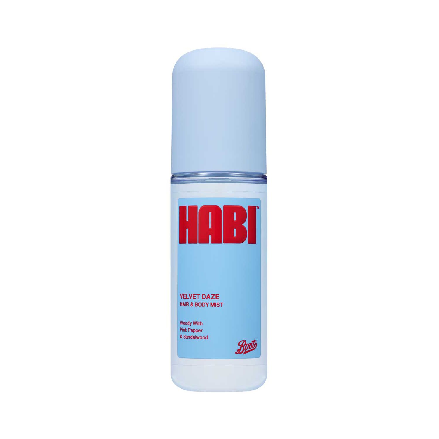 Boots Habi Hair & Body Mist Velvet Daze