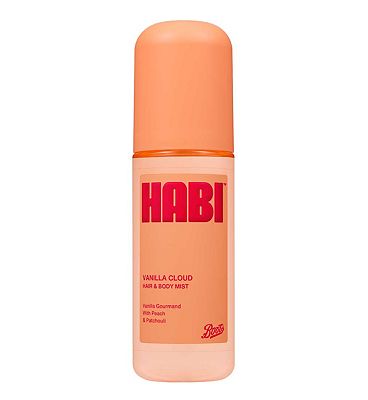 Boots Habi Hair & Body Mist Vanilla Cloud 150ml