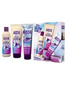 Aussie Oh My Gloss Hydrating Giftset: Shampoo, Conditioner, Leave-in Serum