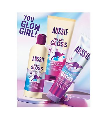 Aussie Oh My Gloss Hydrating Conditioner 275ml. Softens and Smooths Dry Hair (4)