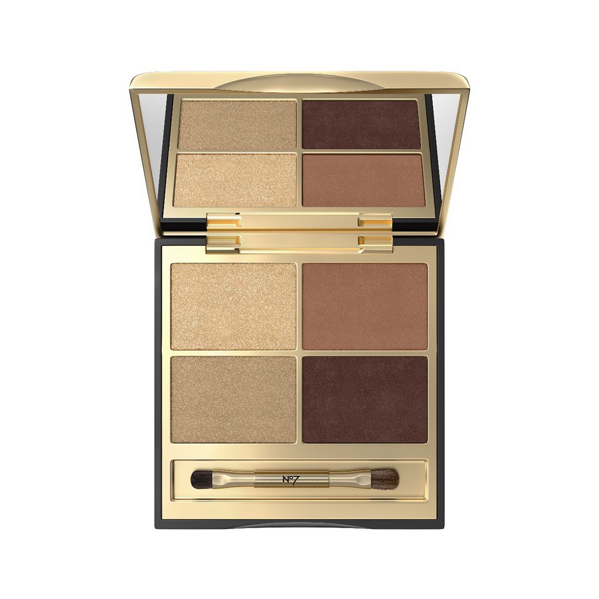 No7 Pro Artist Eyeshadow Palette - Behind The Sceneskhaki 7.68g