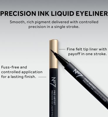 No7 Pro Artist Precision Ink Liquid Liner 0.5ml (4)