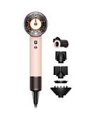Dyson Supersonic Nural Hair Dryer Ceramic Pink Straight to Wavy