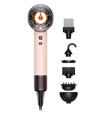 Dyson Supersonic Nural Hair Dryer Ceramic Pink Curly To Coily