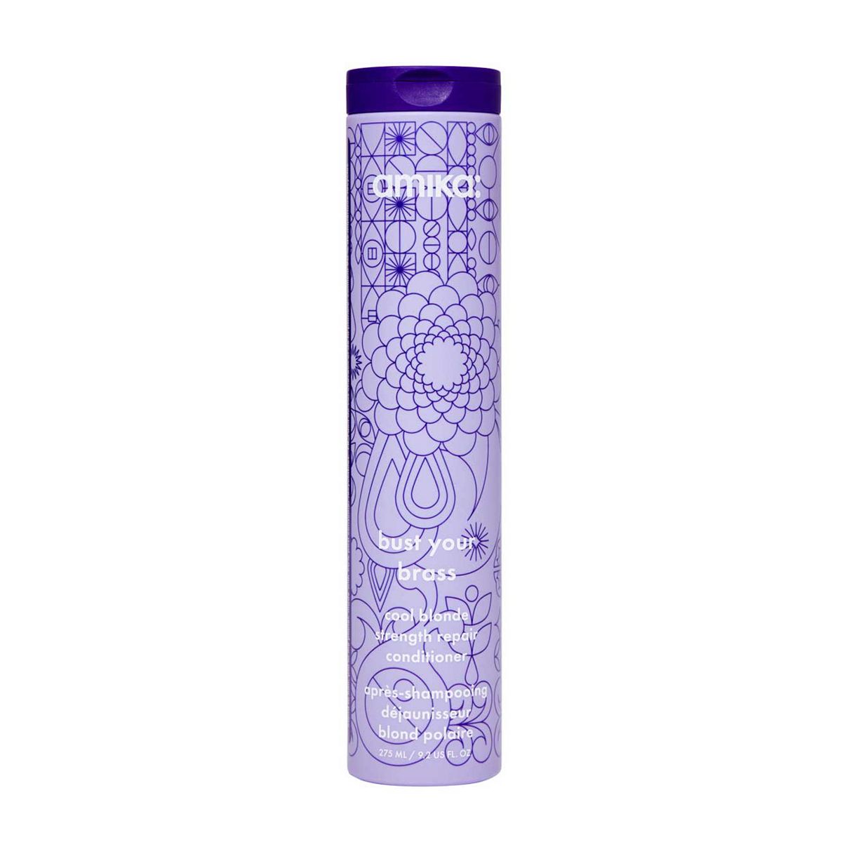 Amika Bust Your Brass Cool Blonde Repair Conditioner 275ml