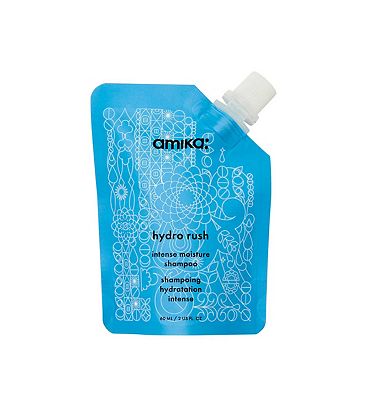 Click to view product details and reviews for Amika Hydro Rush Intense Moisture Shampoo 60ml.