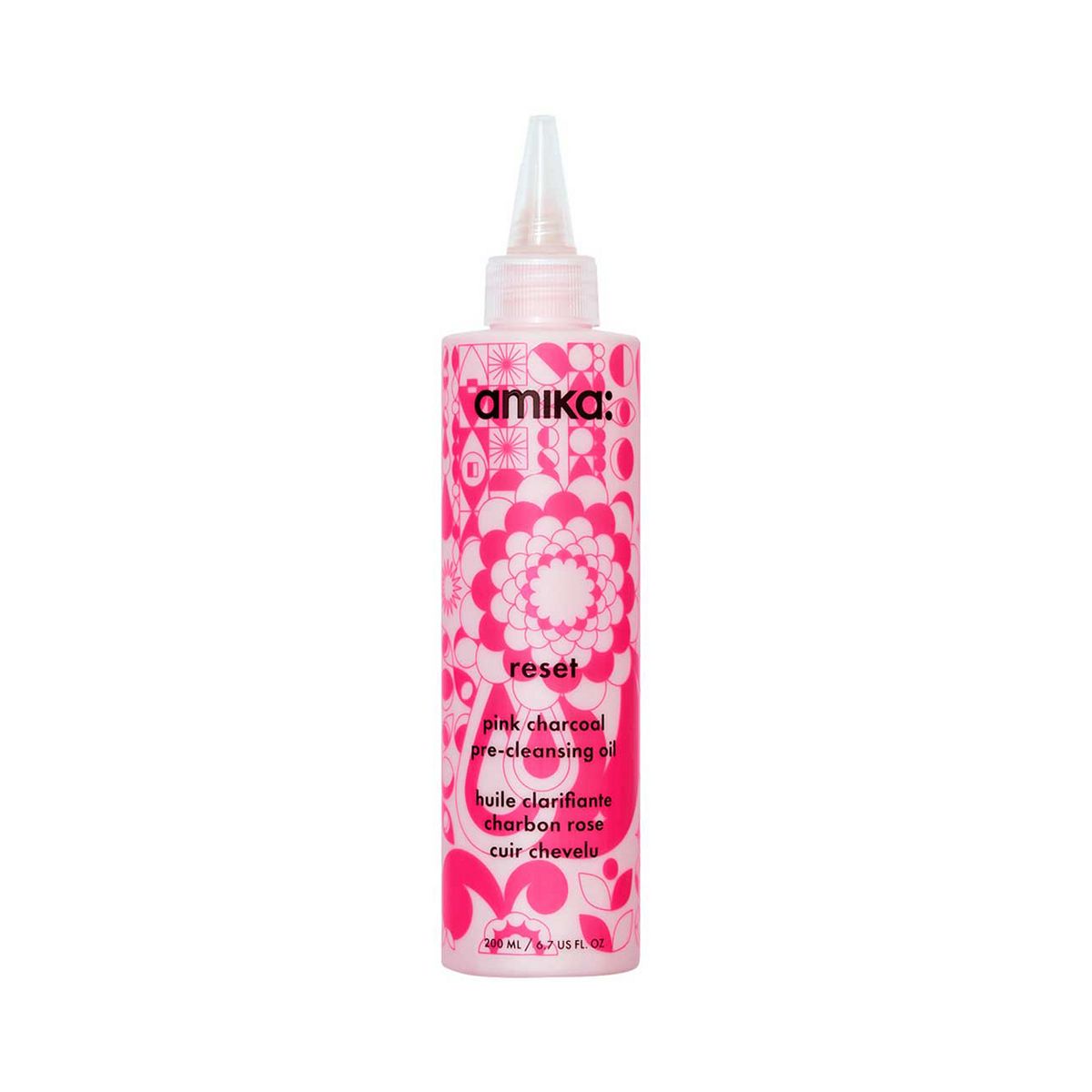 Amika Reset Pink Charcoal Scalp Cleansing Oil200 ml, 200ml