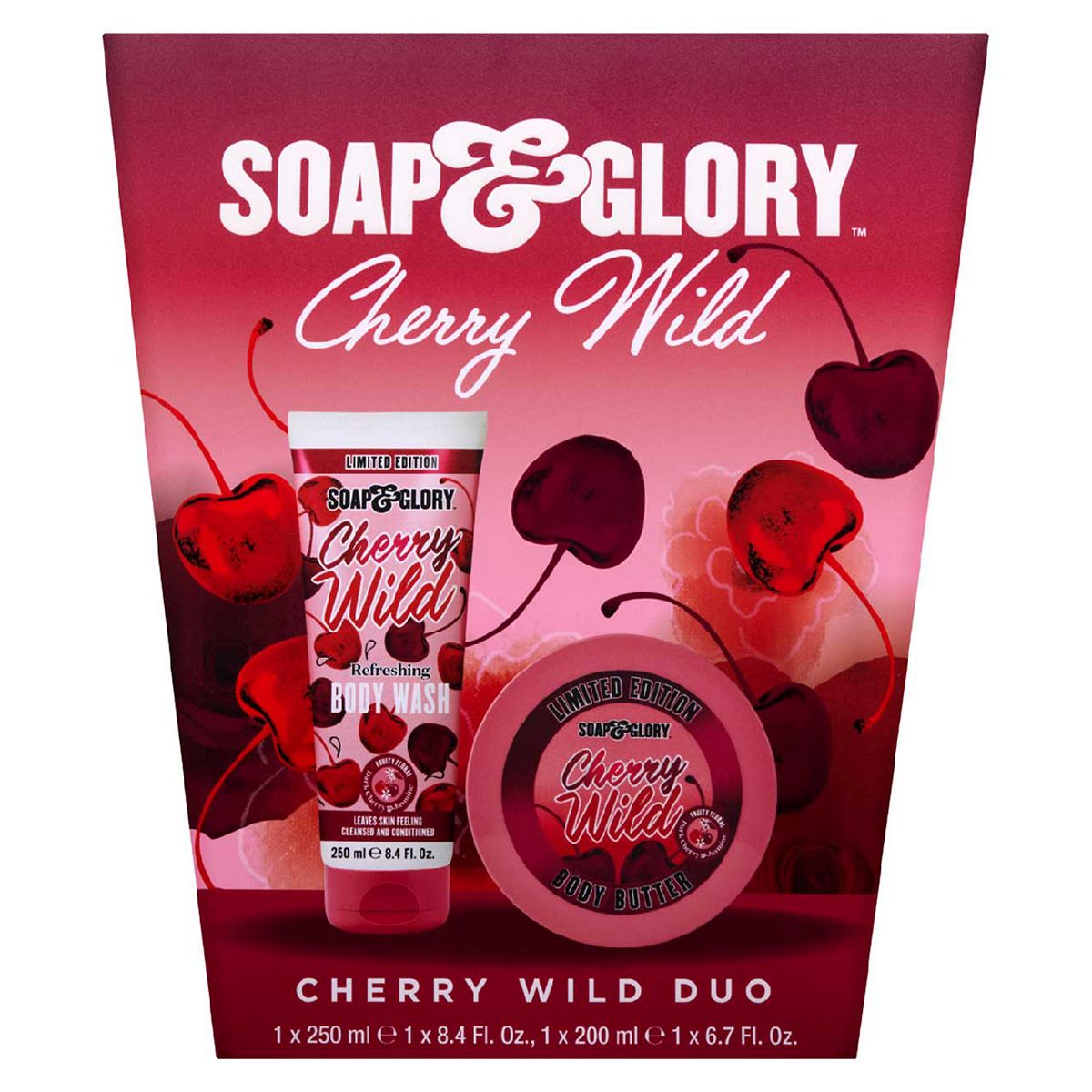 Soap & Glory Cherry Wild Duo Gift Set