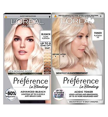 L'Oreal Preference Bleach+Toner Bundle