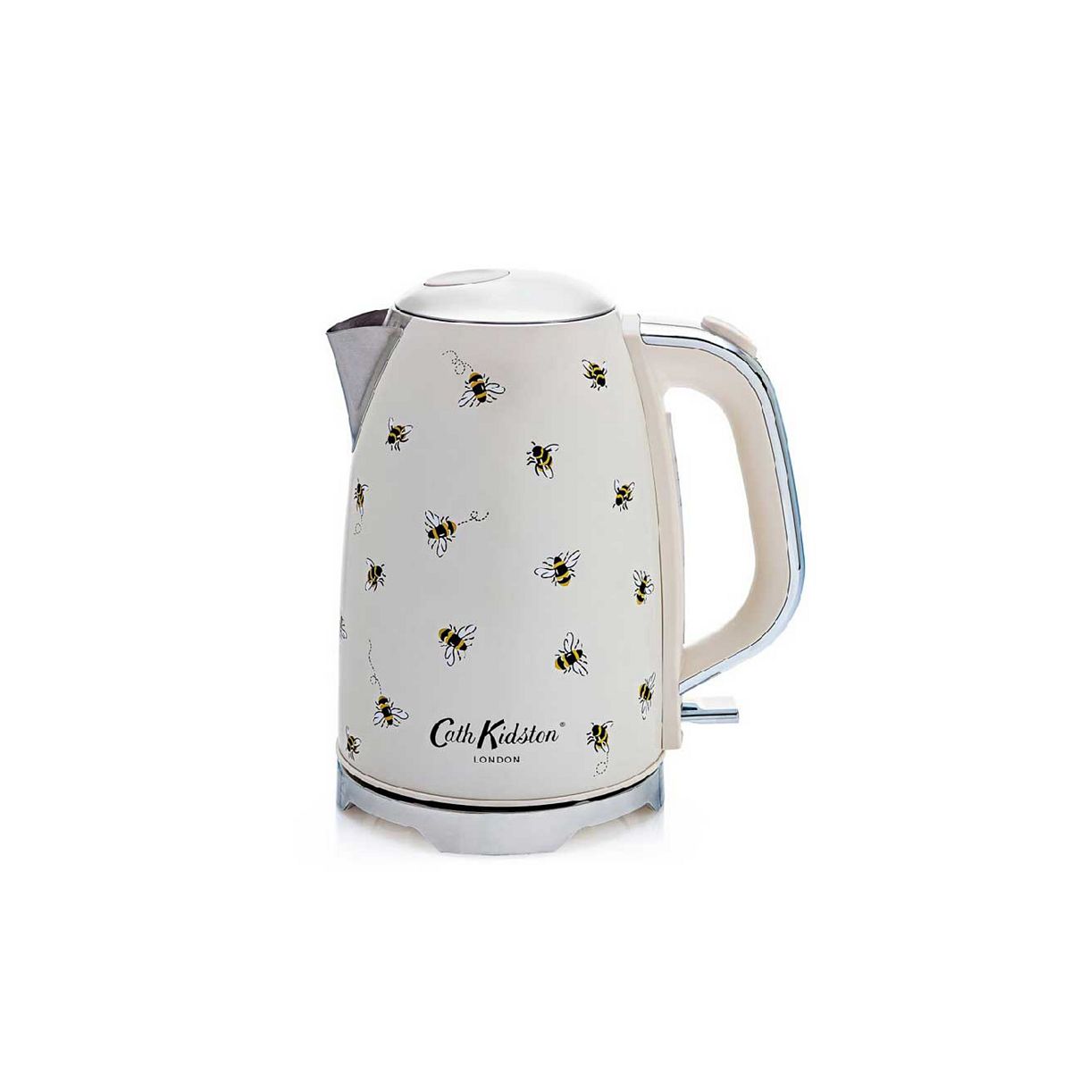 Vq Cath Kidston 1.7L Jug Kettle Cream With Bees