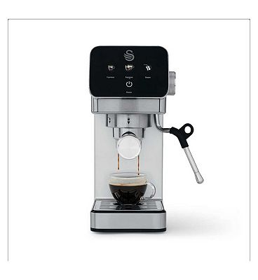 Swan Digital Espresso Coffee Machine Stainless Steel