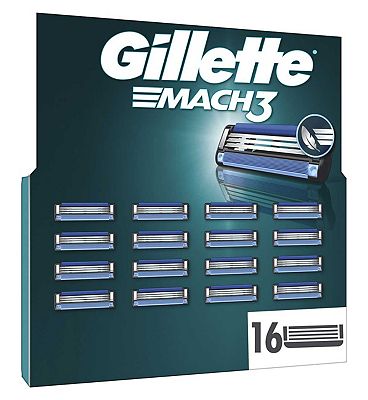 Gillette Mach3 Razor Refills for Men, 8 Razor Blade Refills (7)